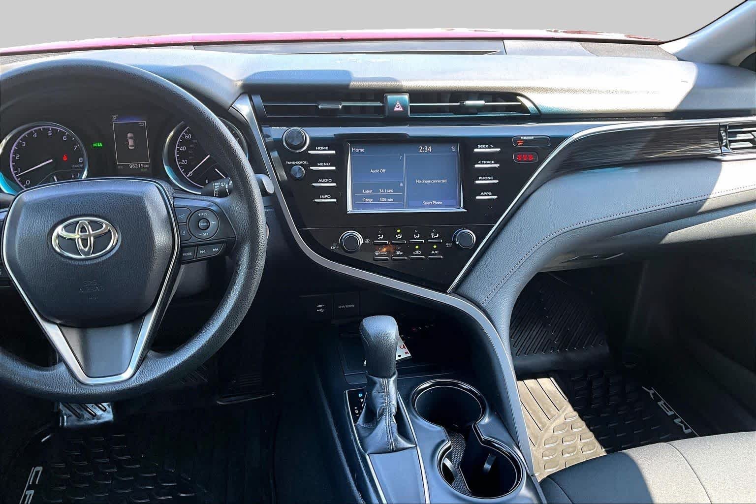 Used 2018 Ruby Flare Pearl Toyota LE image 7