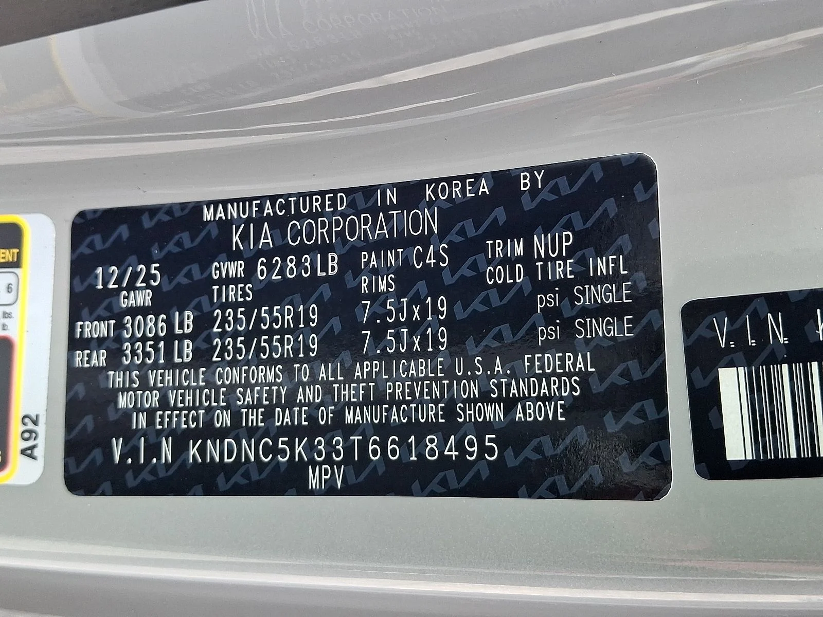 New 2026 White Kia EX image 25