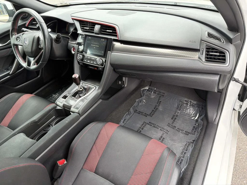 Used 2020 Platinum White Pearl Honda Si image 23