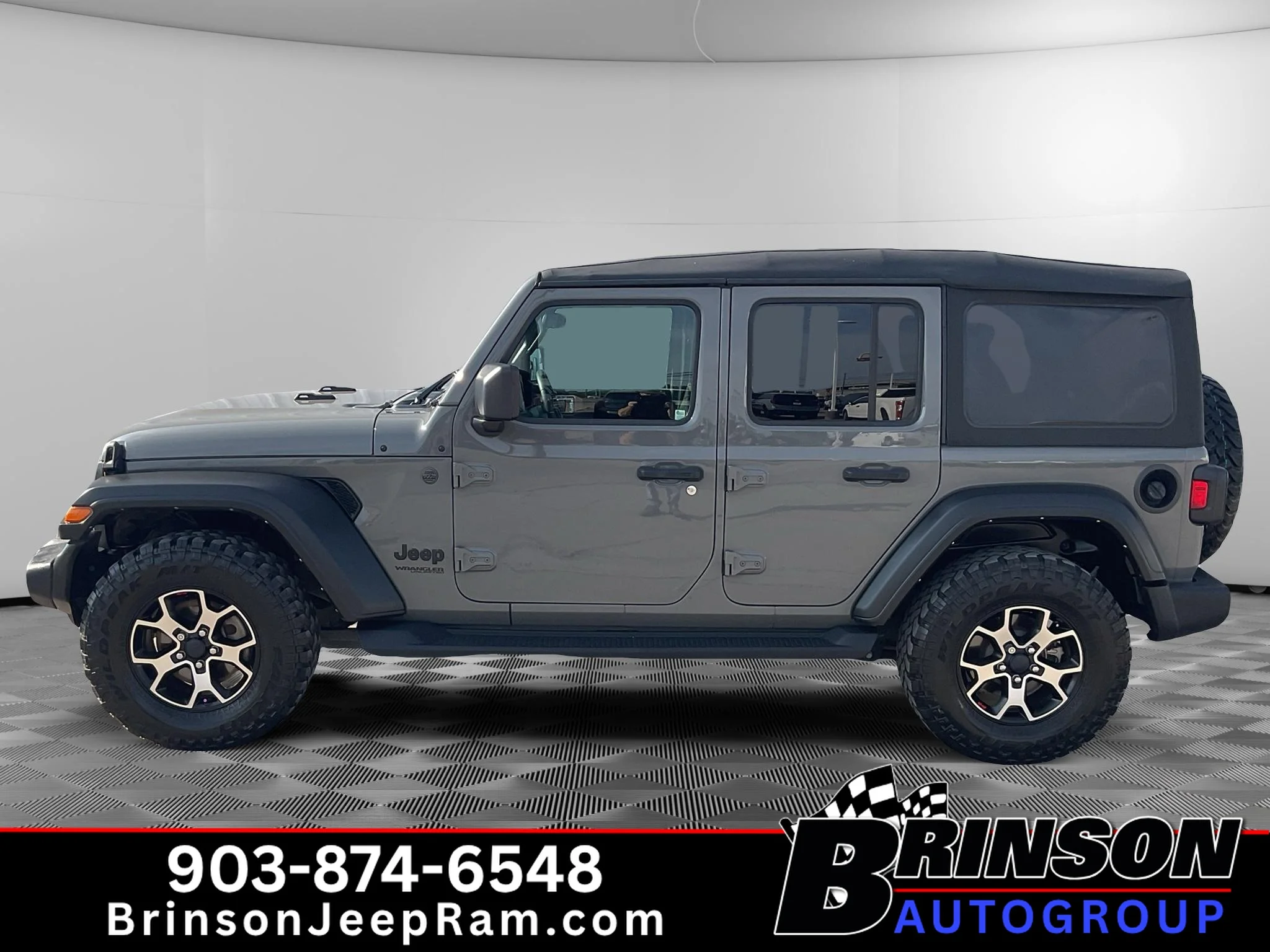 Used 2022 Sting-Gray Clearcoat Jeep Unlimited Sport S image 4