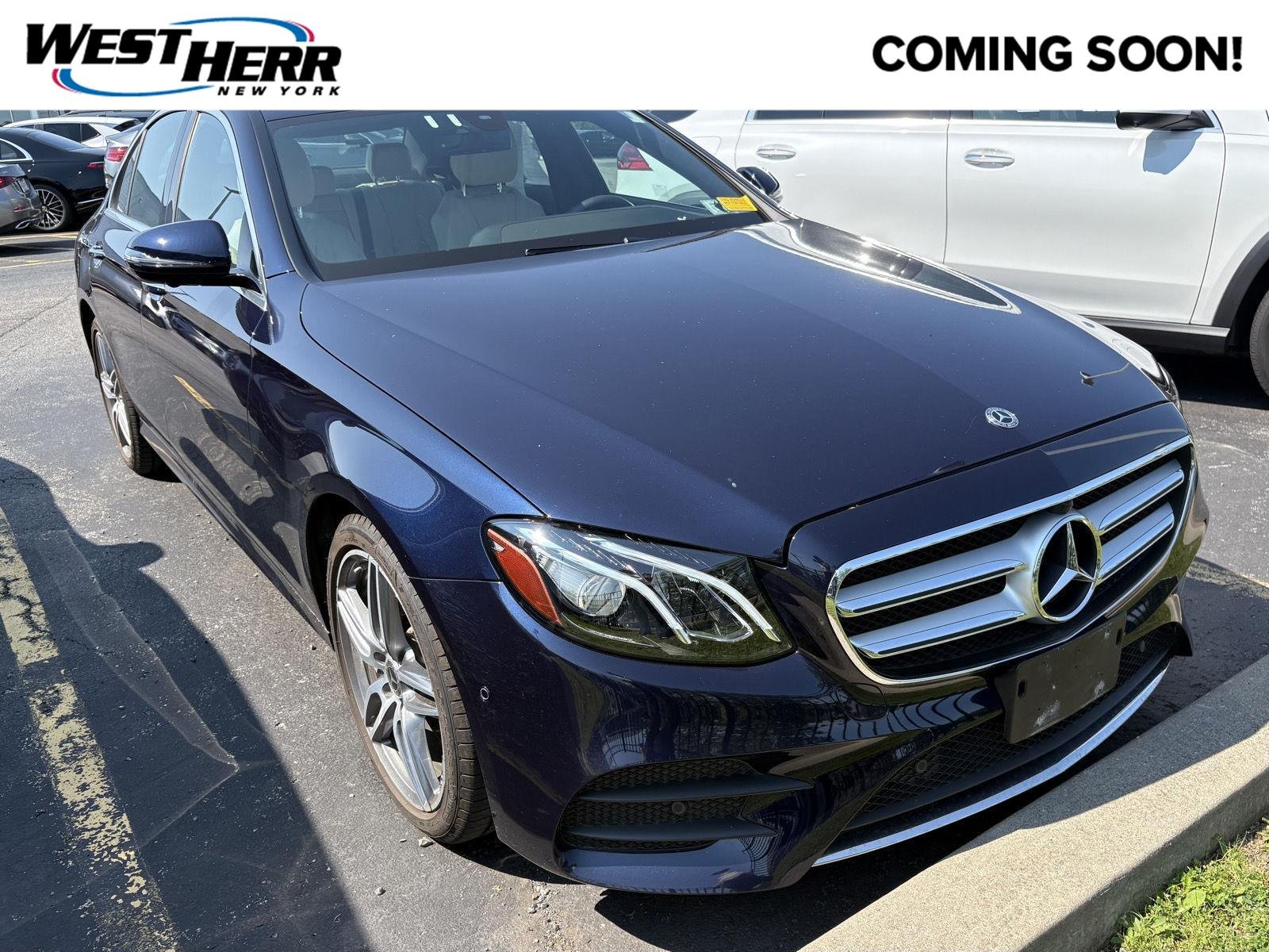 Used 2020 Cavansite Blue Metallic Mercedes-Benz E 350 image 1