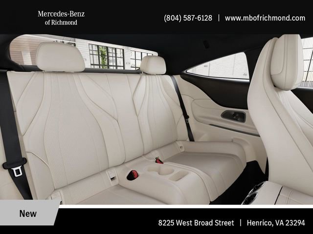 New 2026 MANUFAKTUR Moonlight White Metallic Mercedes-Benz CLE 450 image 47