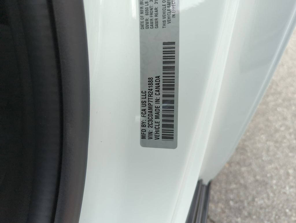 New 2026 White Knuckle Exterior Paint Dodge Scat Pack image 36