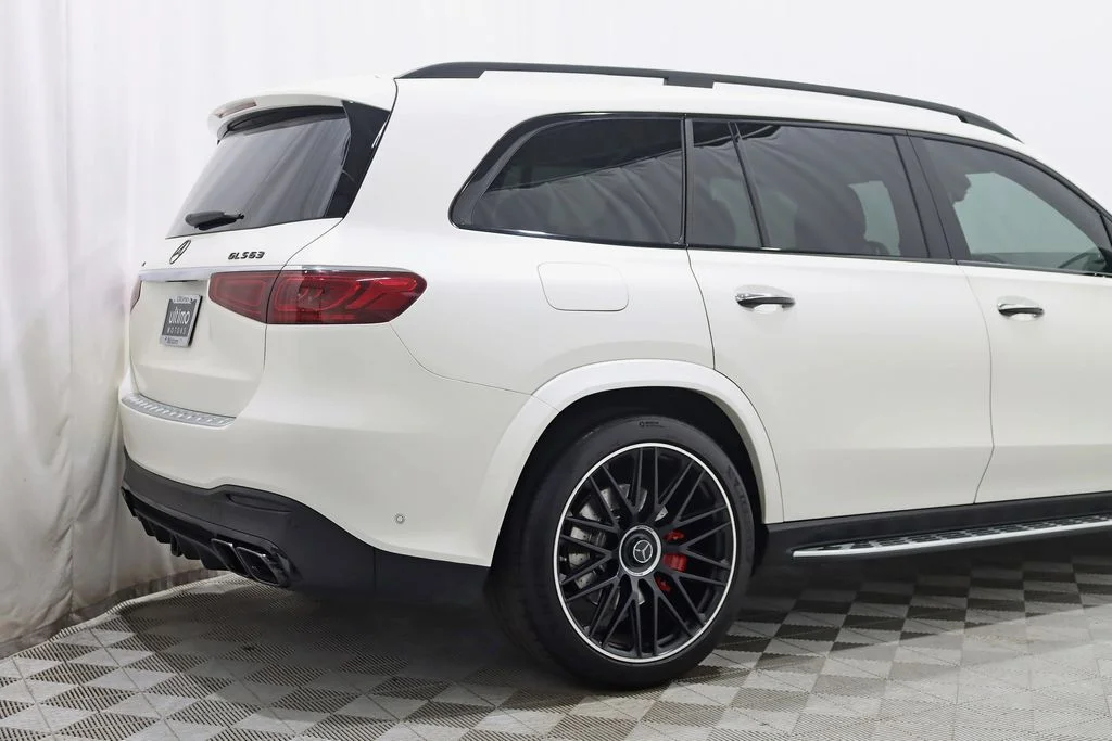 Used 2021 White Mercedes-Benz GLS 63 AMG® image 10
