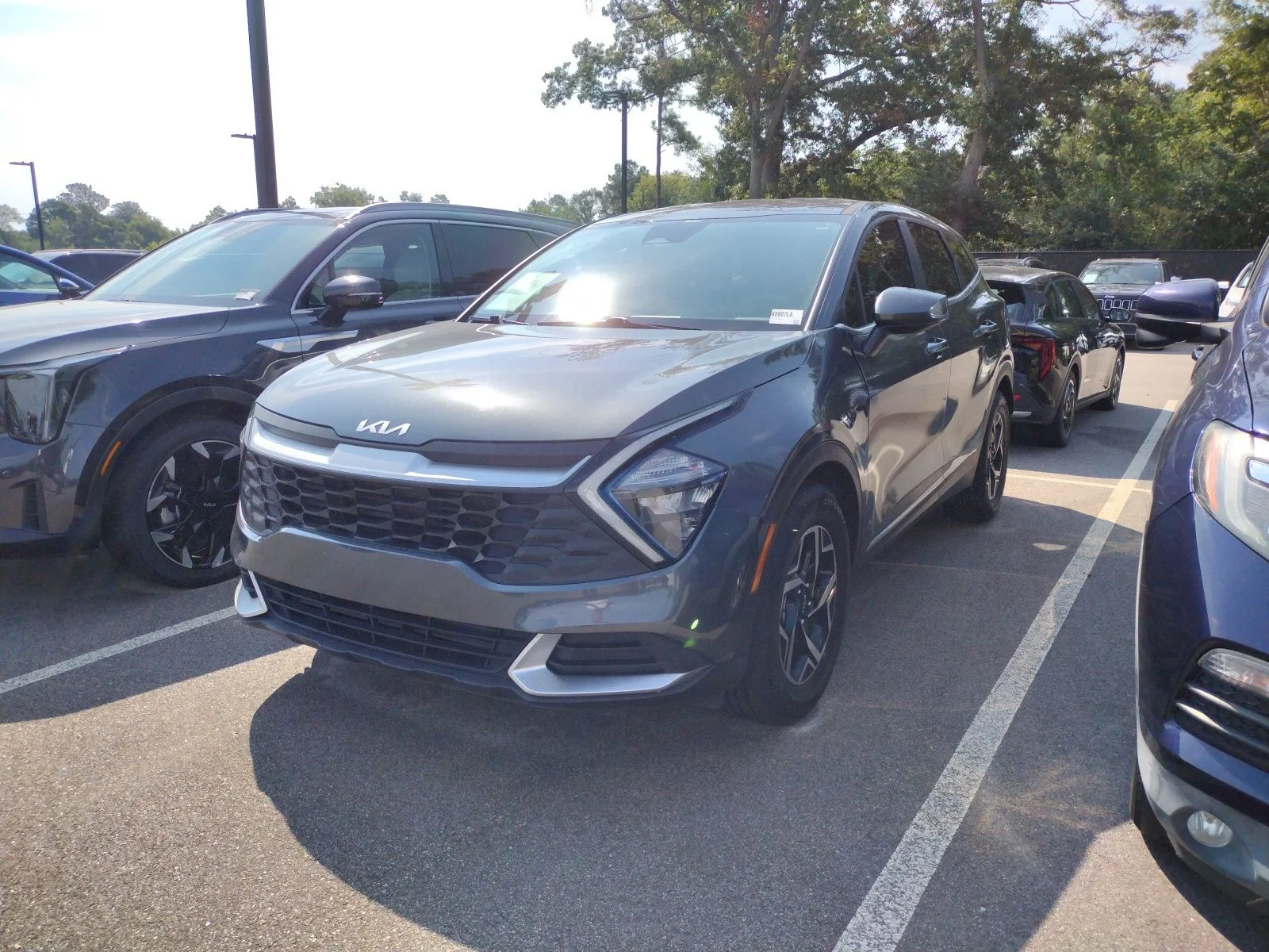 Used 2023 Gray Kia LX image 2