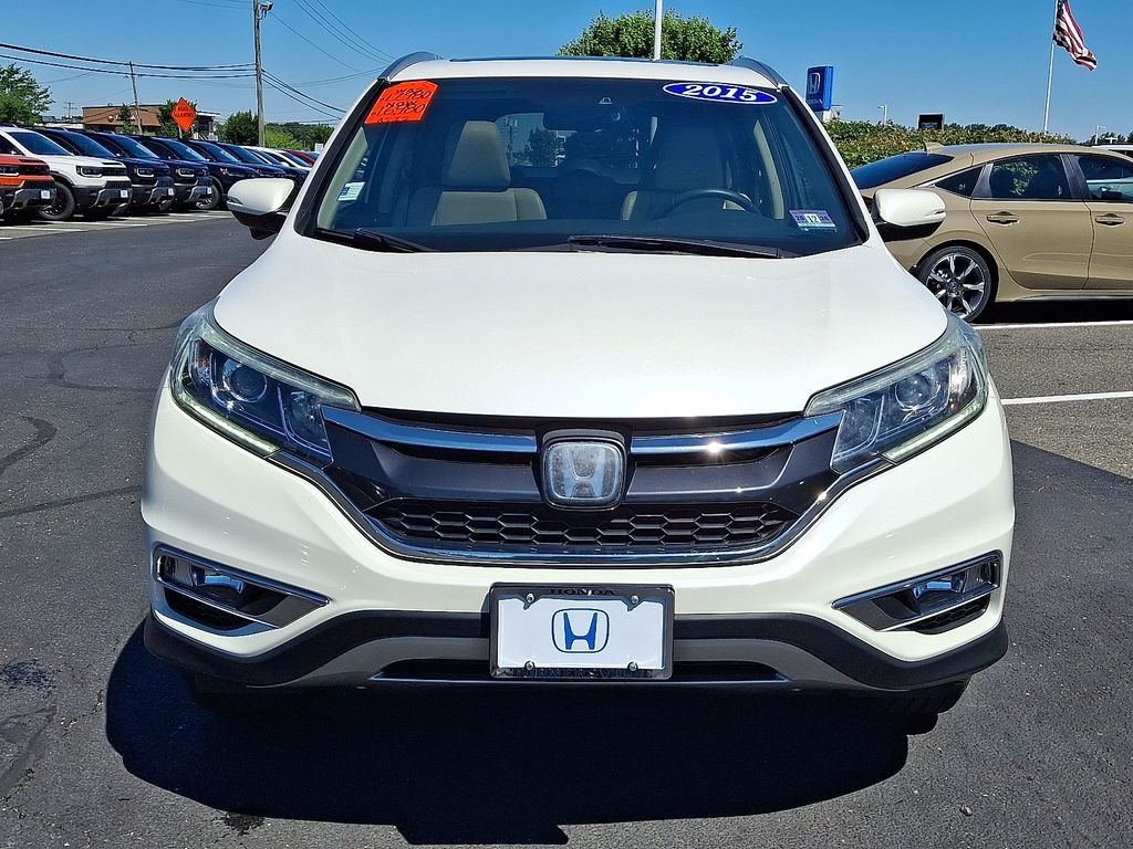 Used 2015 Honda CR-V Touring with VIN 5J6RM4H93FL131379 for sale in Washington Township, NJ