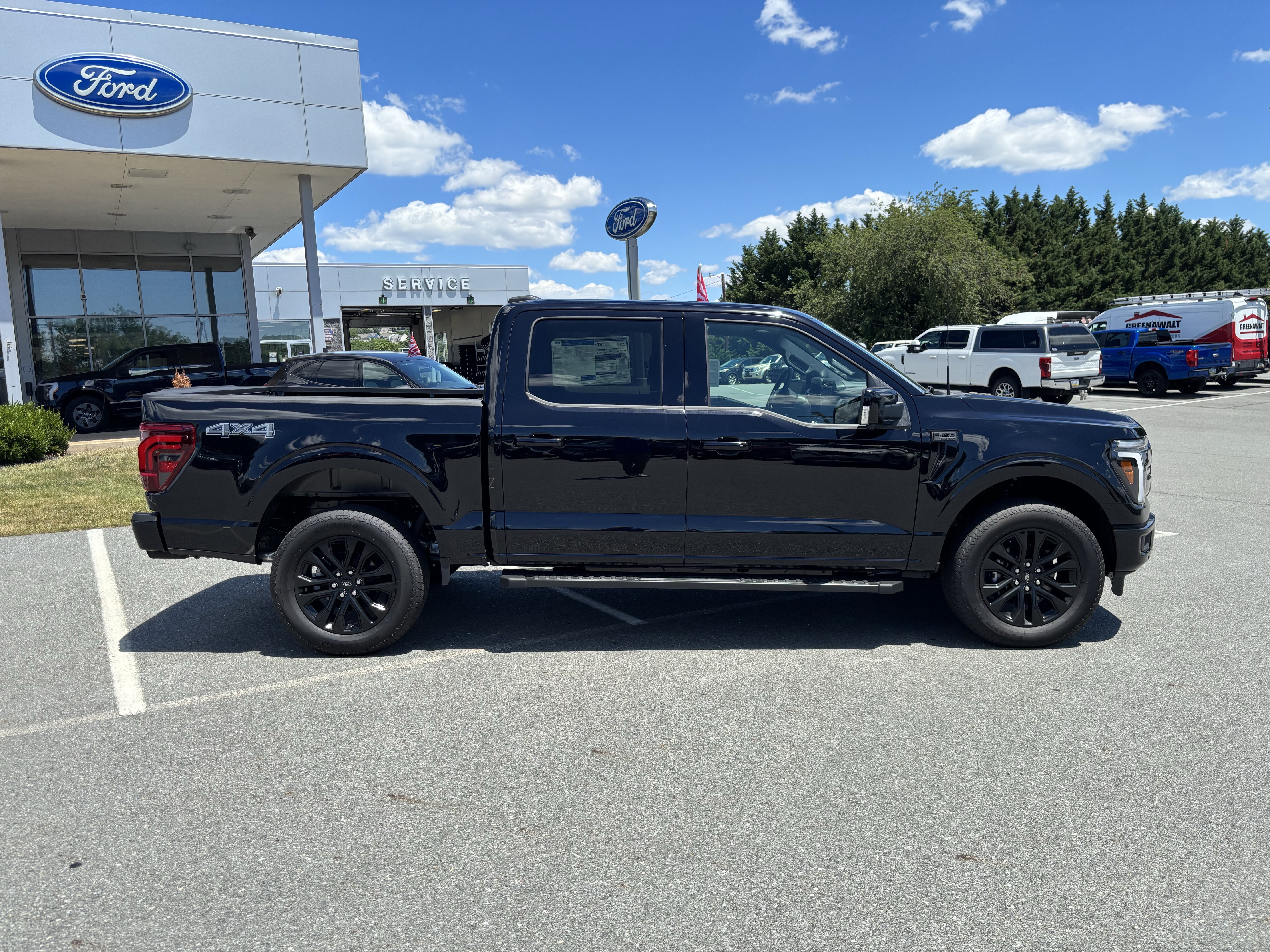 New 2026 Agate Black Metallic Ford Lariat® image 8