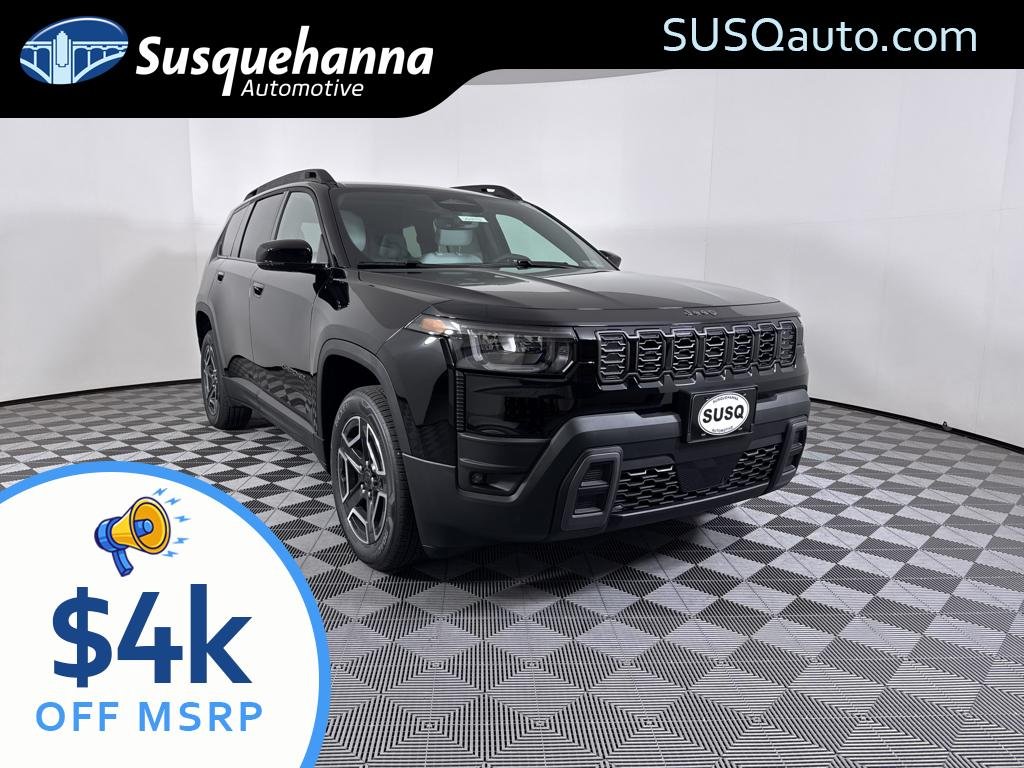 New 2026 Diamond Black Crystal Pearl-Coat Exterior Paint Jeep Limited image 1