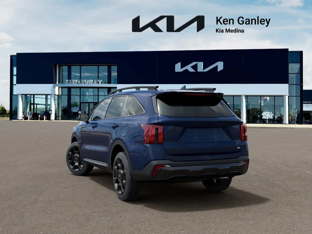 New 2026 Midnight Lake Blue Kia X-Line EX AWD image 4