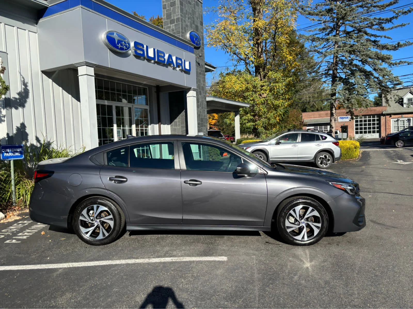 Certified Used 2025 Magnetite Gray Metallic Subaru Premium image 2