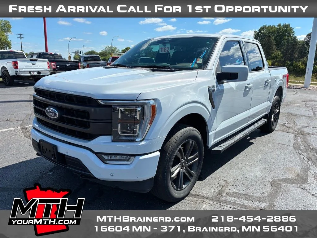 Certified Used 2022 White Ford Lariat image 4