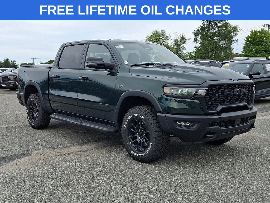 New 2027 Serrano-Green Metallic Exterior Paint RAM Rebel image 1