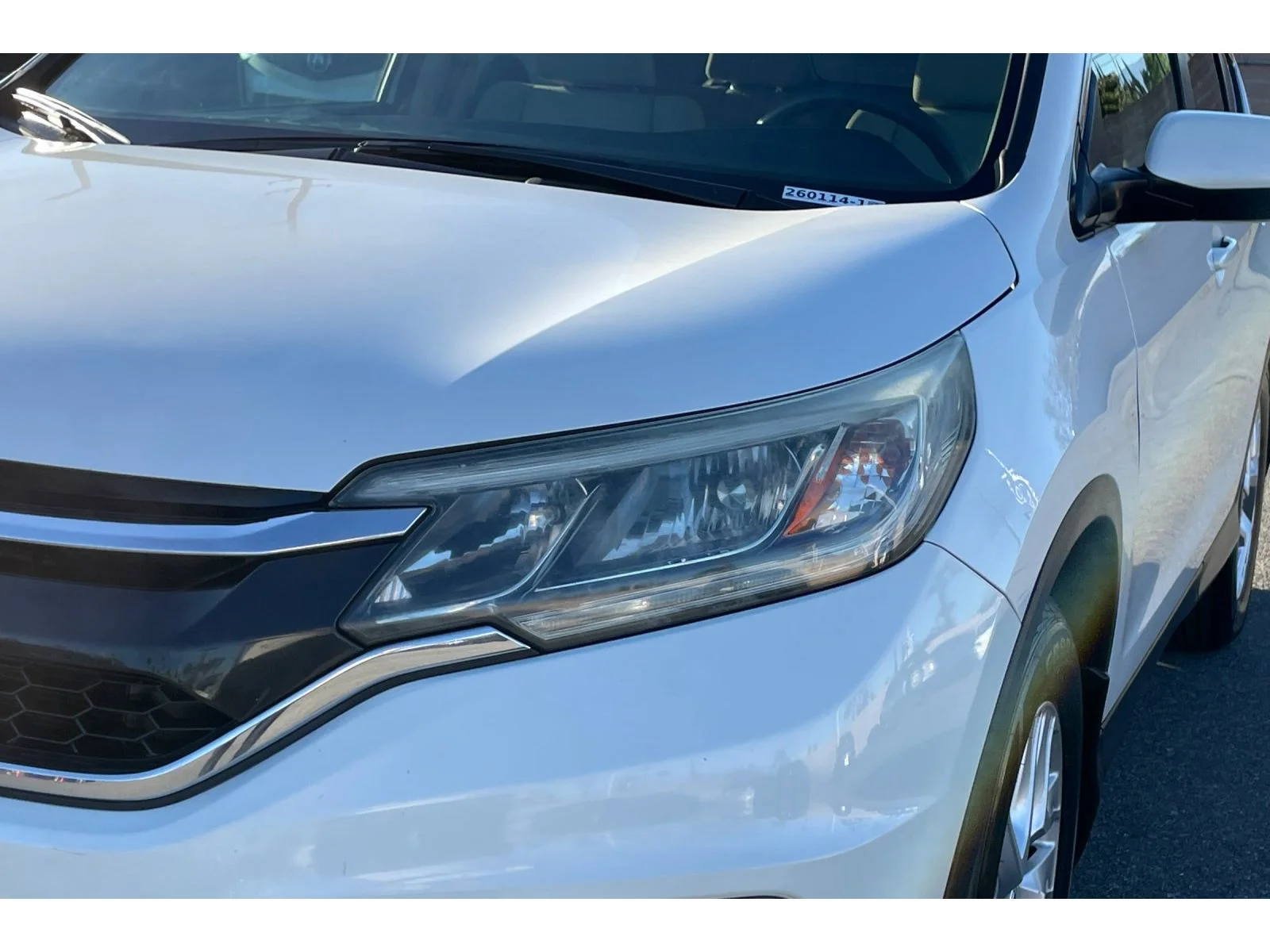 Used 2015 White Diamond Pearl Honda EX image 44