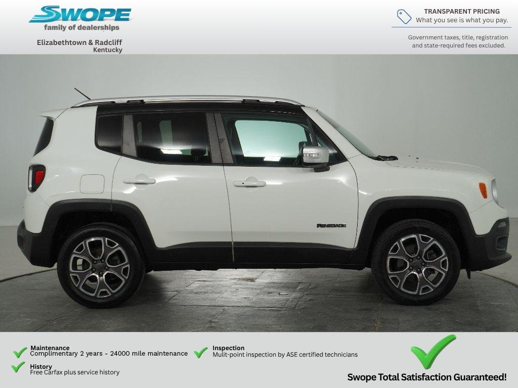 Used 2017 Jeep Renegade Limited with VIN ZACCJBDB8HPF25900 for sale in Elizabethtown, KY