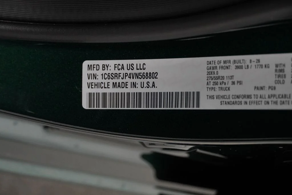 New 2027 Serrano-Green Metallic Exterior Paint RAM Laramie image 41