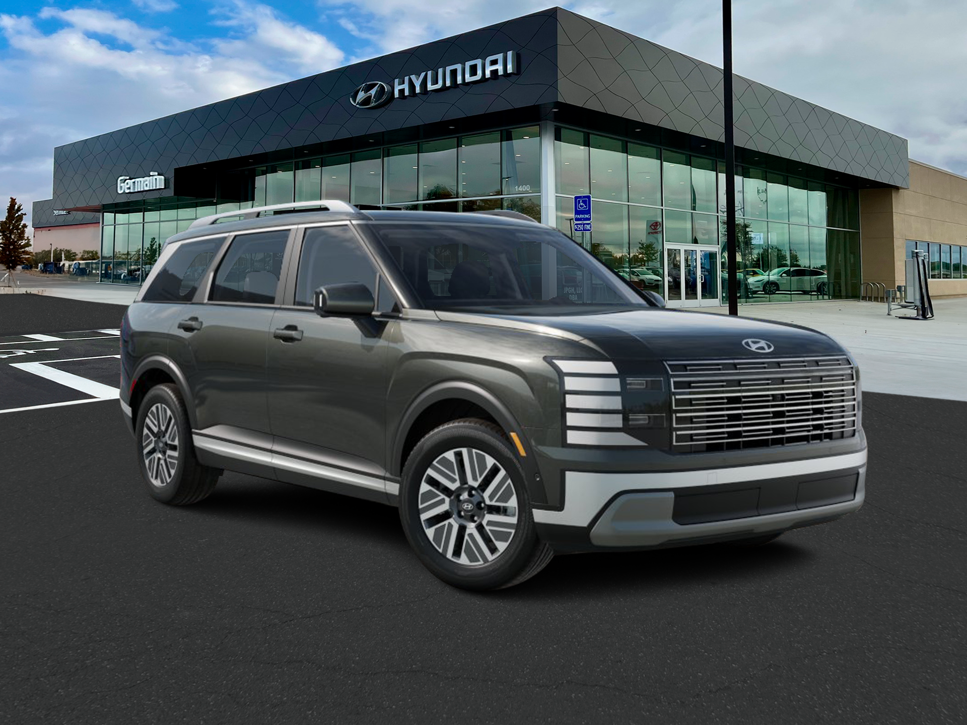 New 2026 Titan Green Hyundai Blue SEL Premium 7P image 7