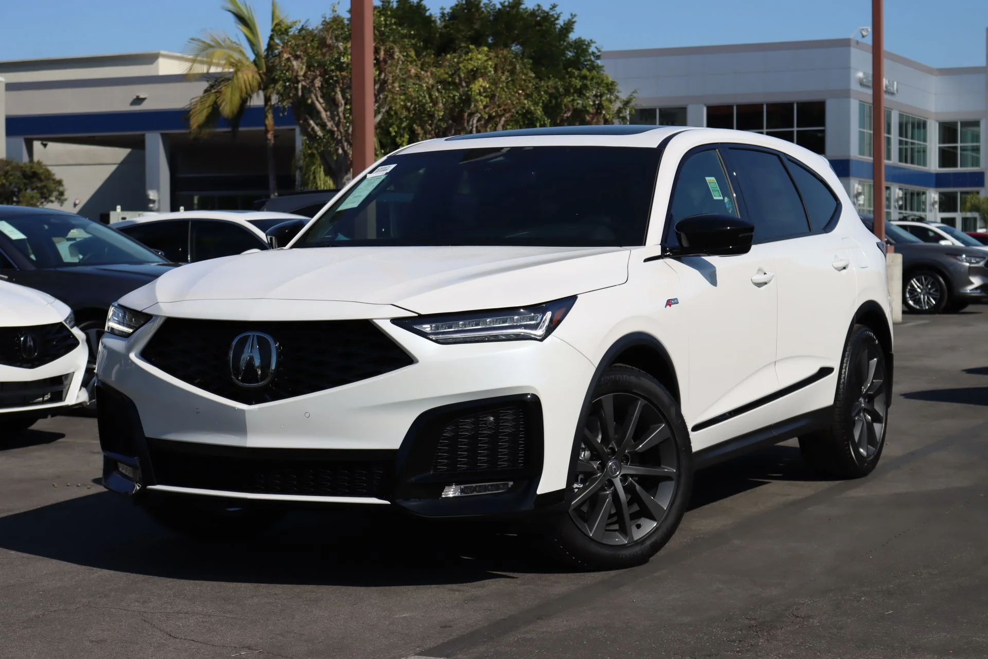 New 2026 Platinum White Pearl Acura SH-AWD A-Spec image 1