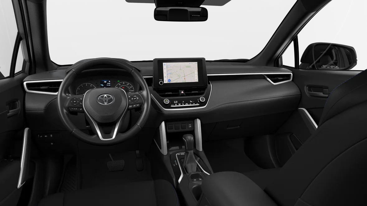 New 2025 Sonic Silver/Jet Black roof Toyota Hybrid SE image 5