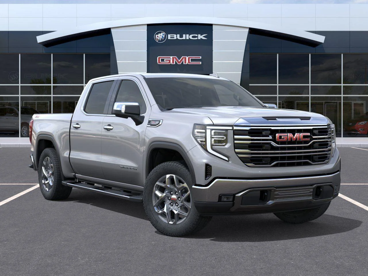 New 2026 Sterling Metallic GMC SLT image 7