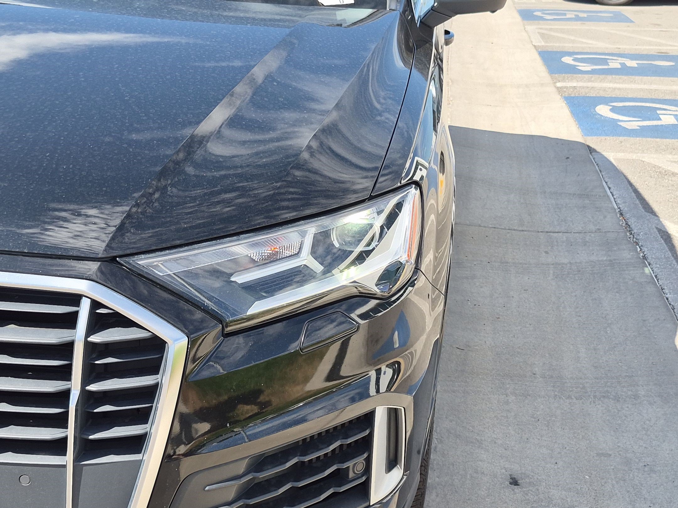 Used 2021 Night Black Audi Premium Plus image 9
