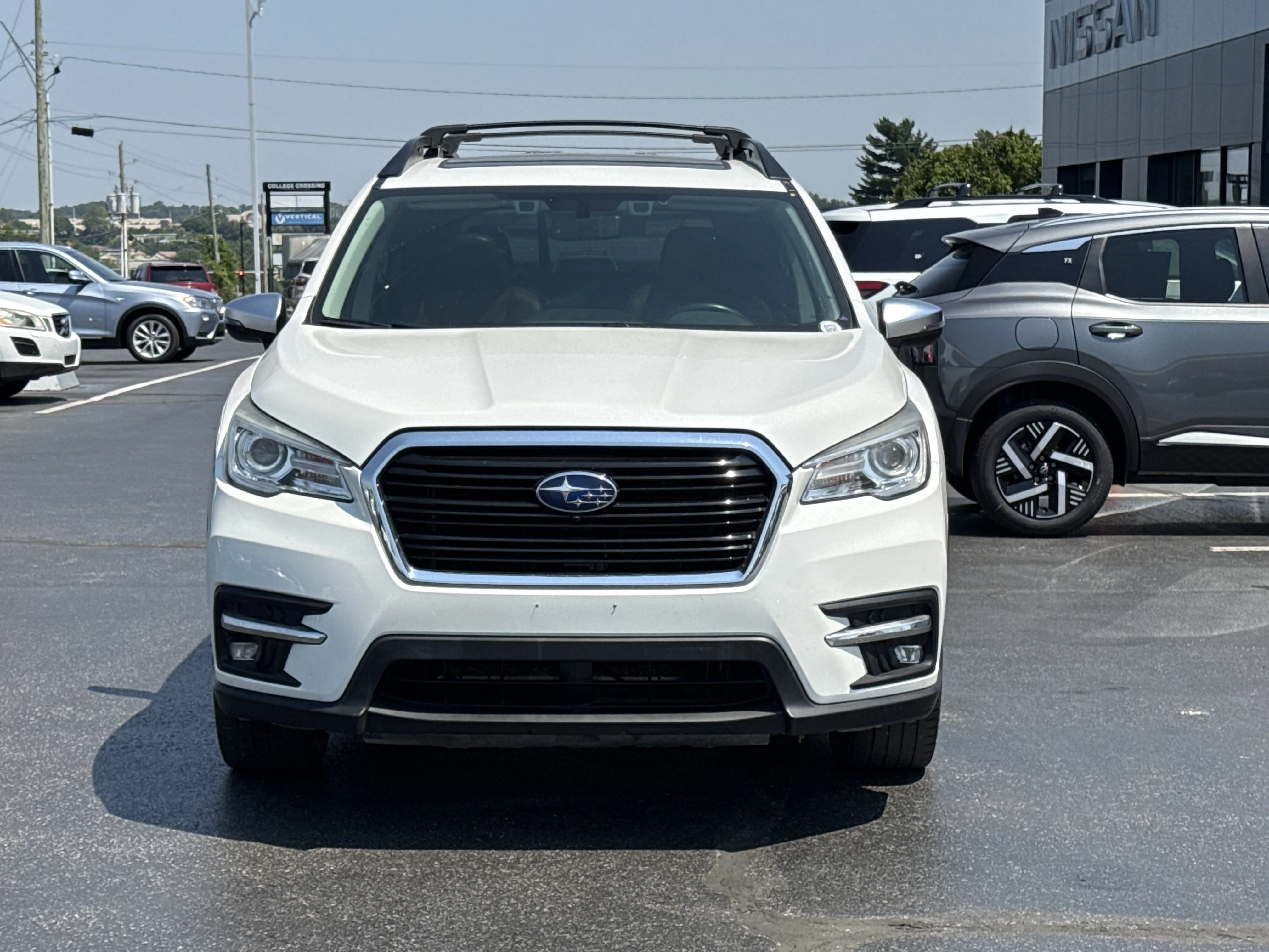 Used 2019 Crystal White Pearl Subaru Touring AWD image 16