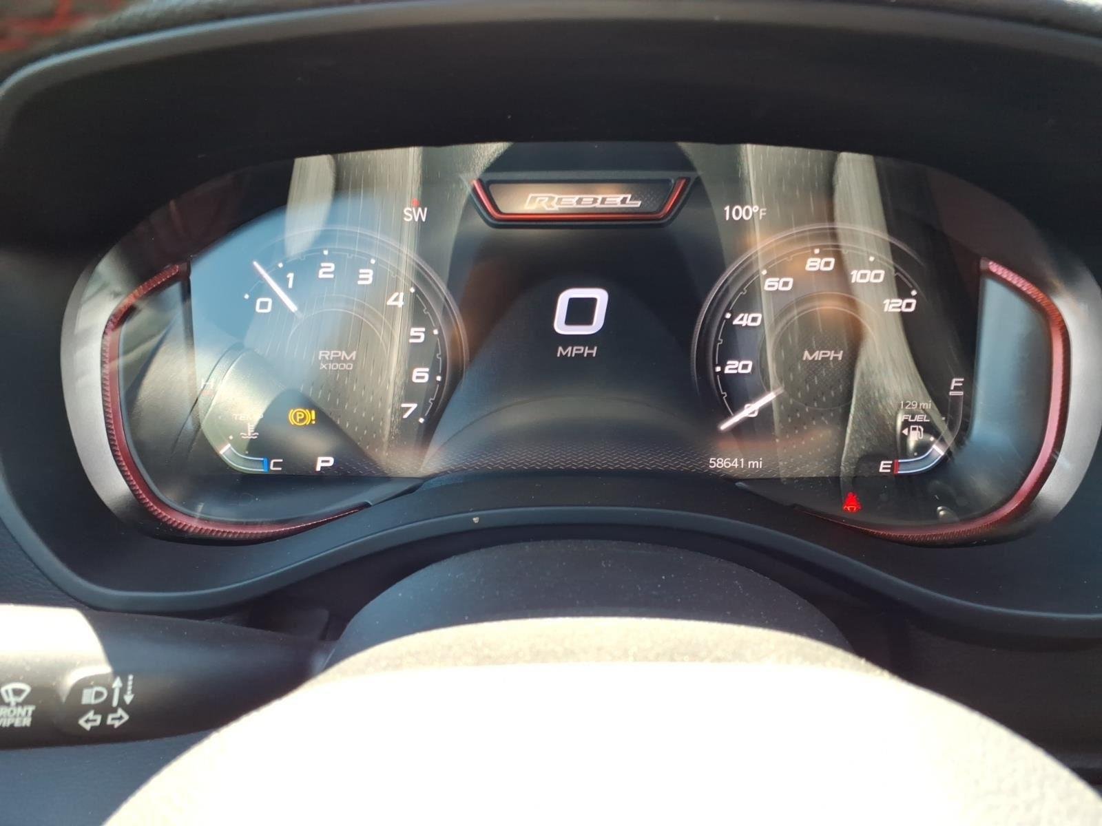Used 2023 Flame Red Clearcoat Ram Rebel image 23