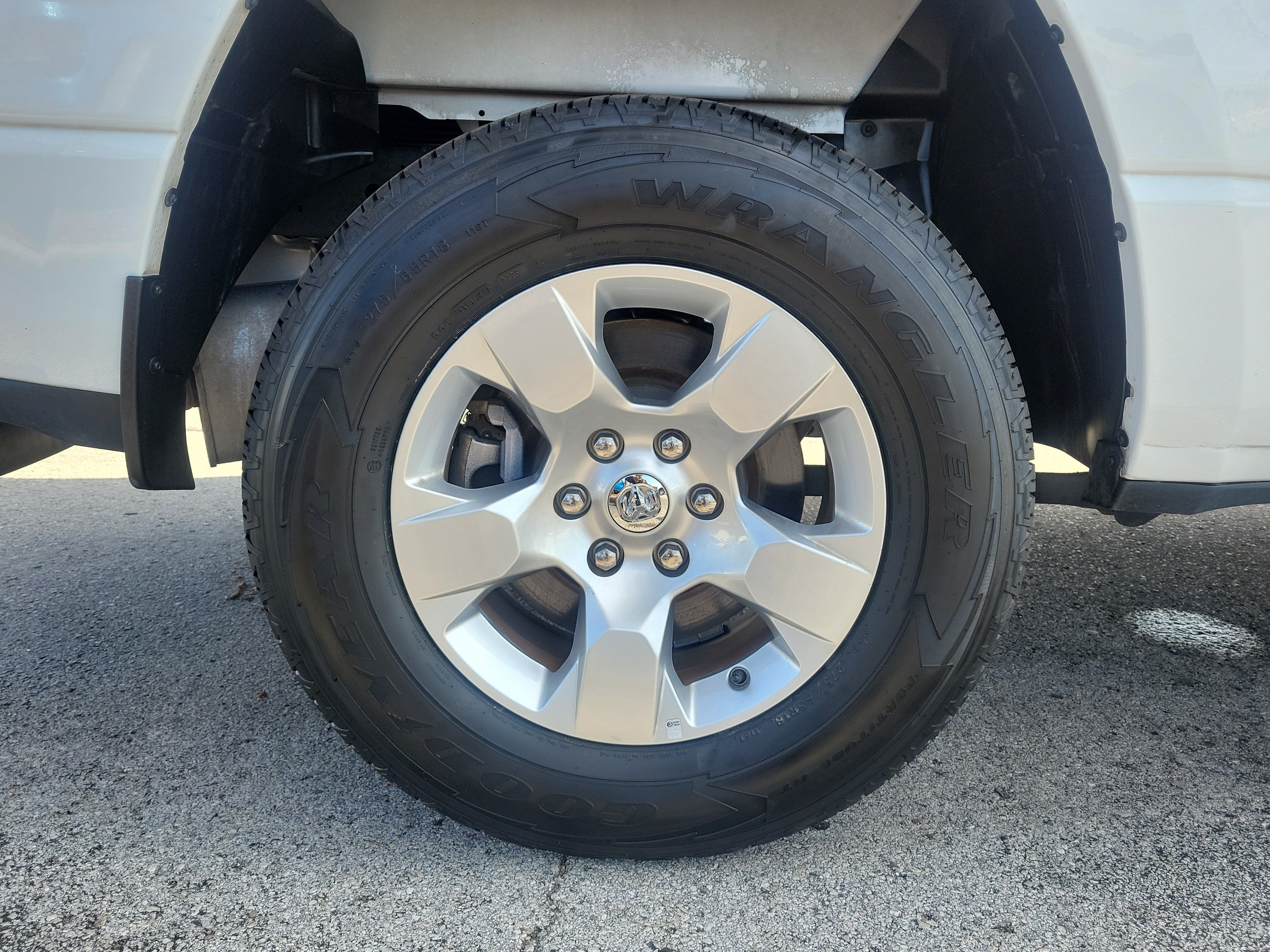 Used 2024 Bright White Clearcoat Ram Big Horn image 8
