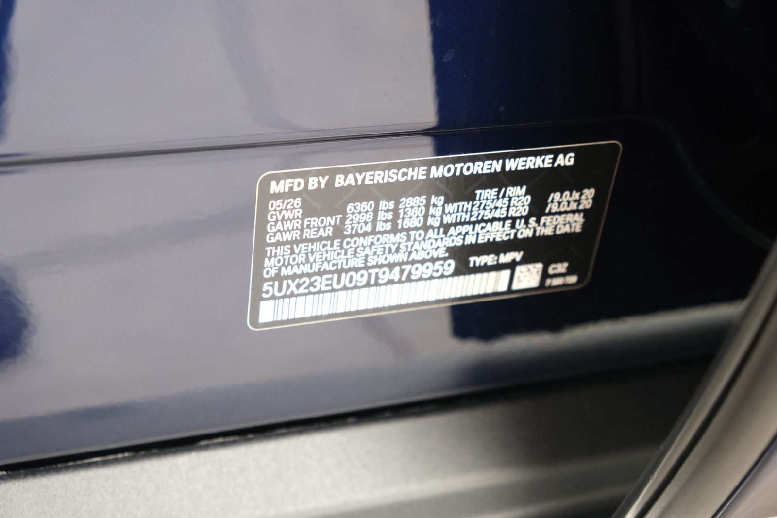 New 2026 Tanzanite Blue II Metallic BMW xDrive40i image 54