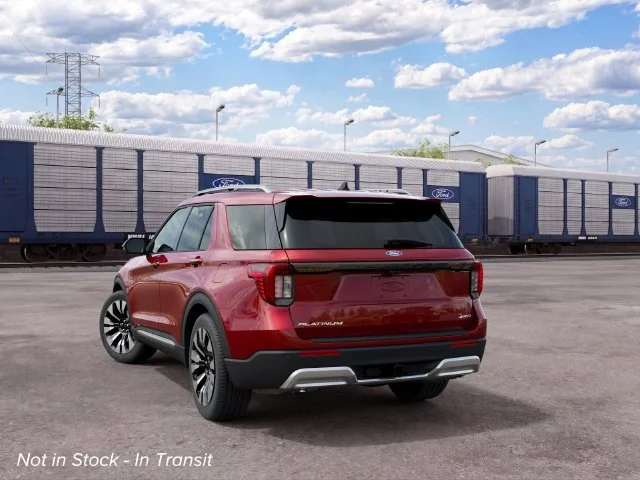 New 2027 Red Ford Platinum image 8
