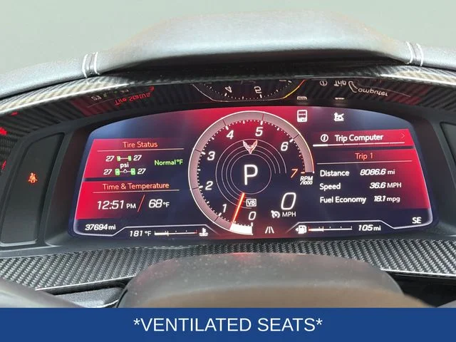 Used 2021 Blue Chevrolet Stingray image 9