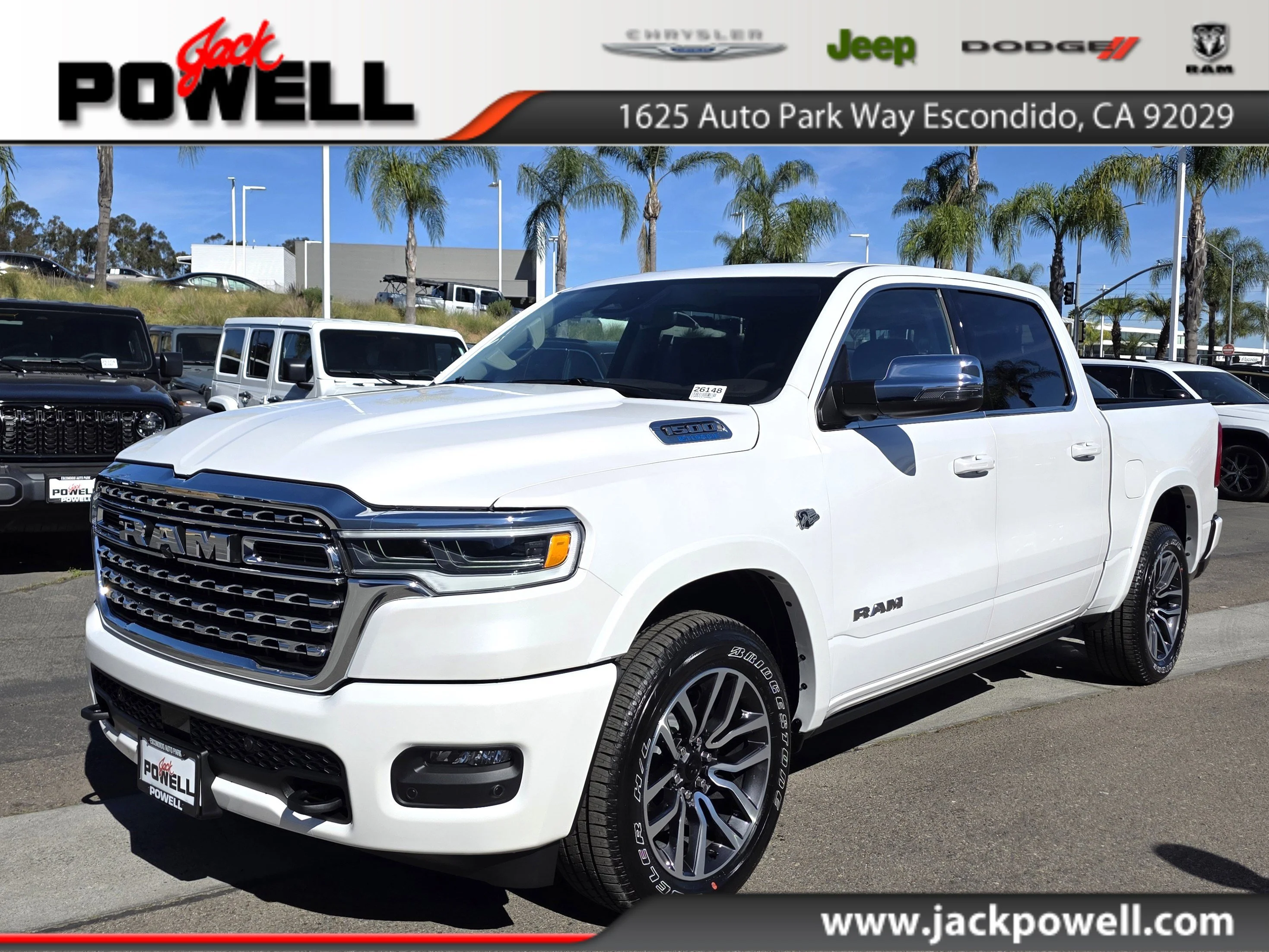 New 2026 Ivory White RAM Limited image 1