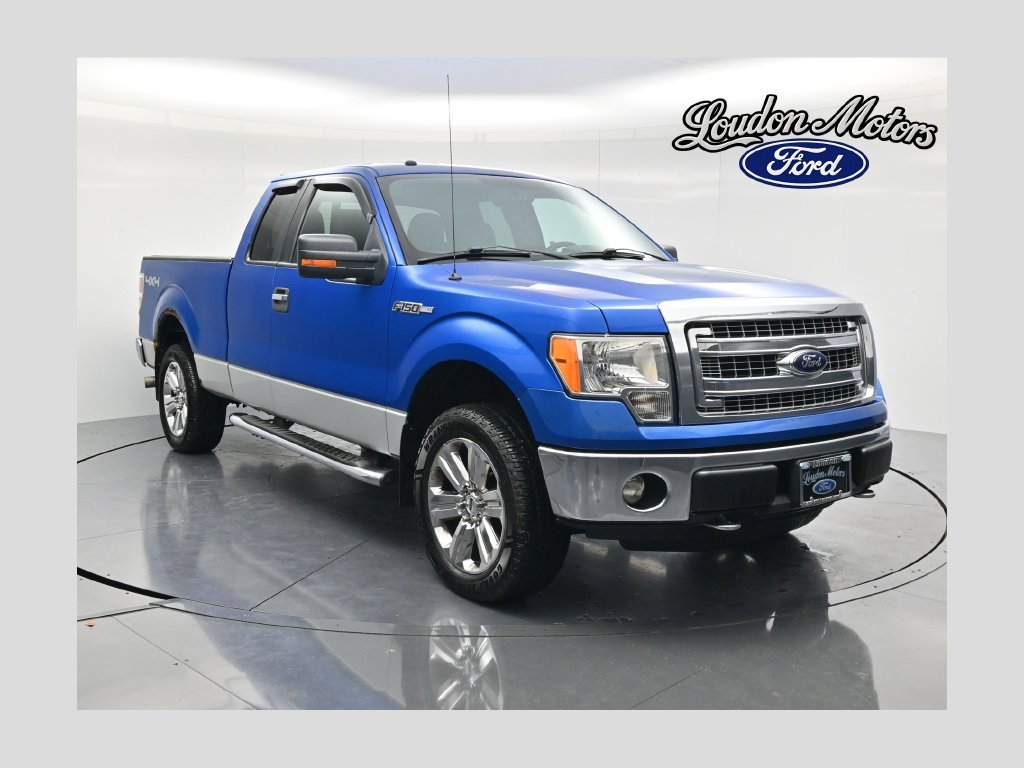 Used 2013 Blue Flame Metallic Ford XLT image 1
