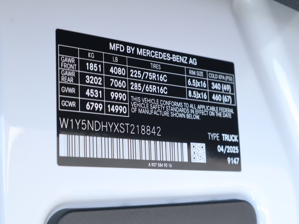 2025 Mercedes-Benz Sprinter Cargo Van Base - Photo 34