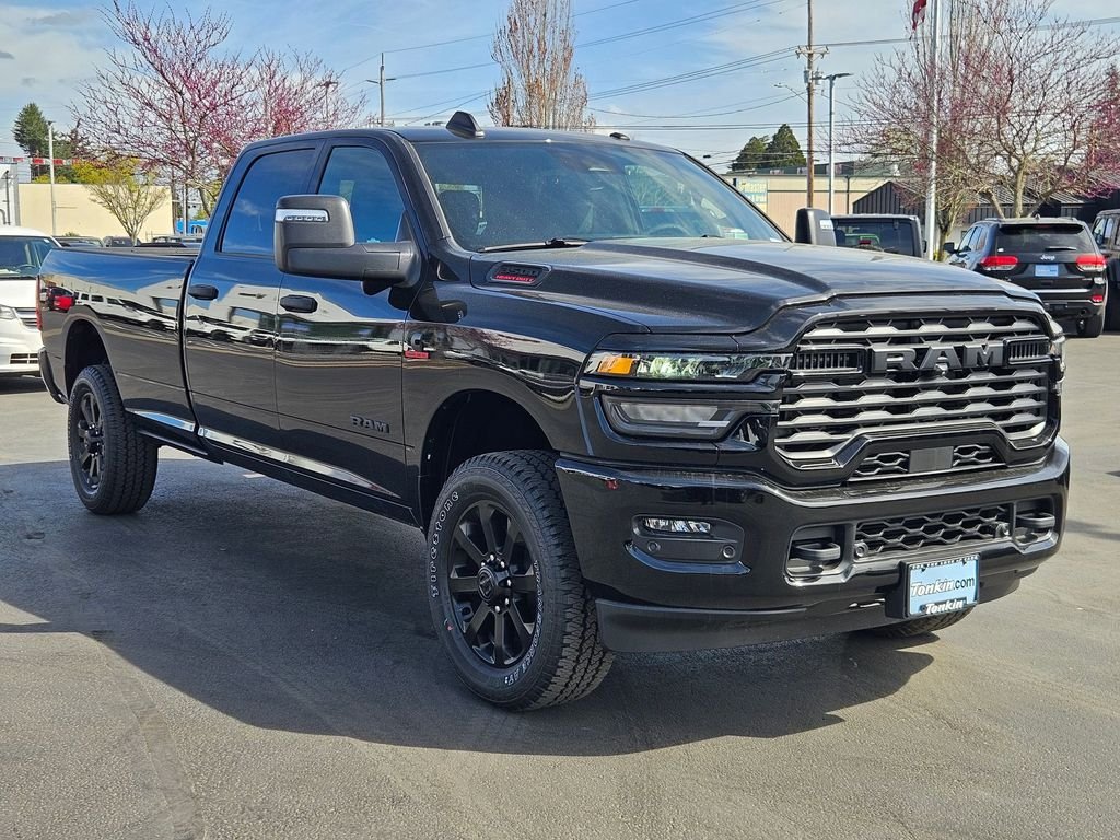 New 2026 Diamond Black Crystal Pearlcoat RAM Big Horn image 8