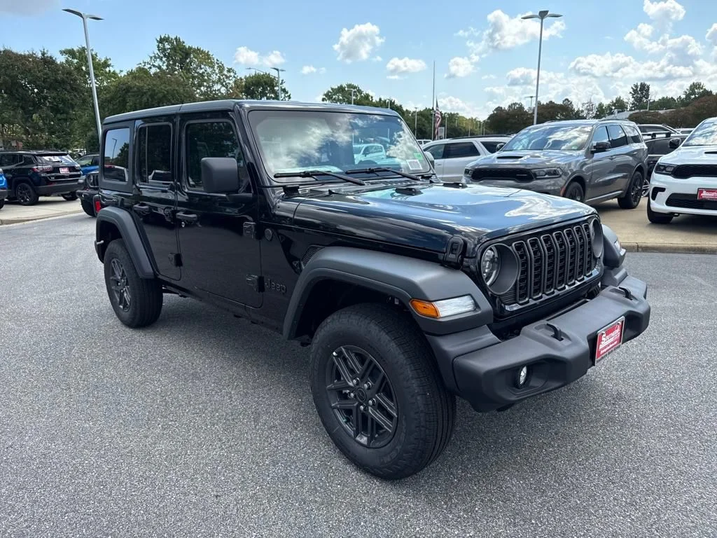 New 2025 Black Clearcoat Jeep Sport S image 8