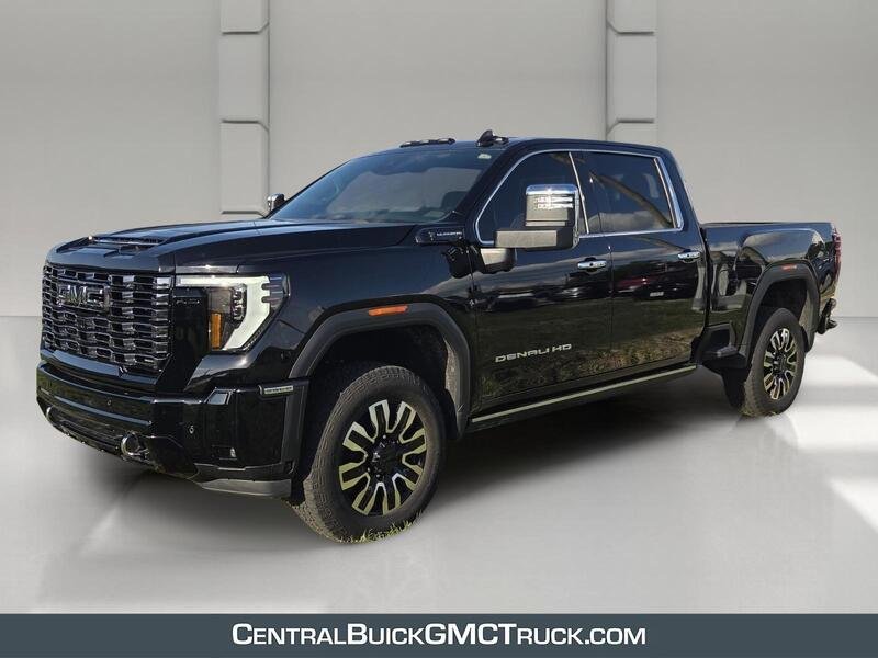 Used 2025 Onyx Black GMC 4WD CREW CAB 159" DENALI ULTIMATE image 1