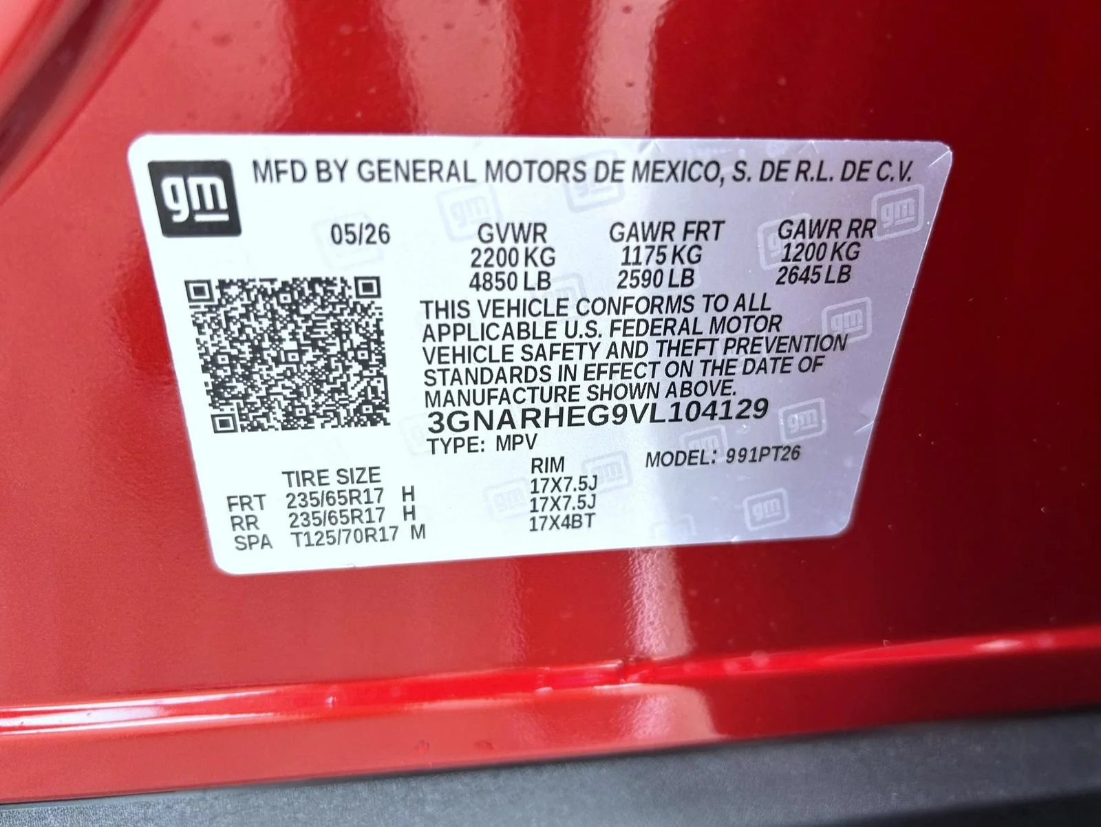 New 2027 Radiant Red Tintcoat Chevrolet LT image 25