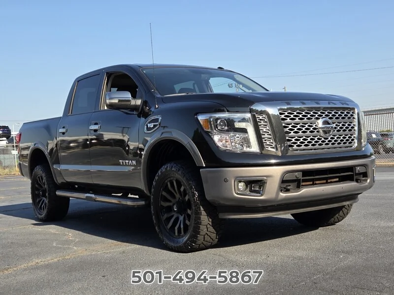 Used 2017 Magnetic Black NISSAN PLATINUM RESERVE image 7