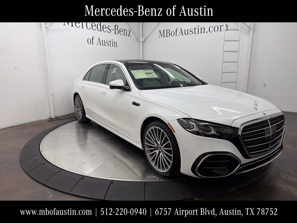 New 2027 MANUFAKTUR Moonlight White Metallic Mercedes-Benz S 580 image 76
