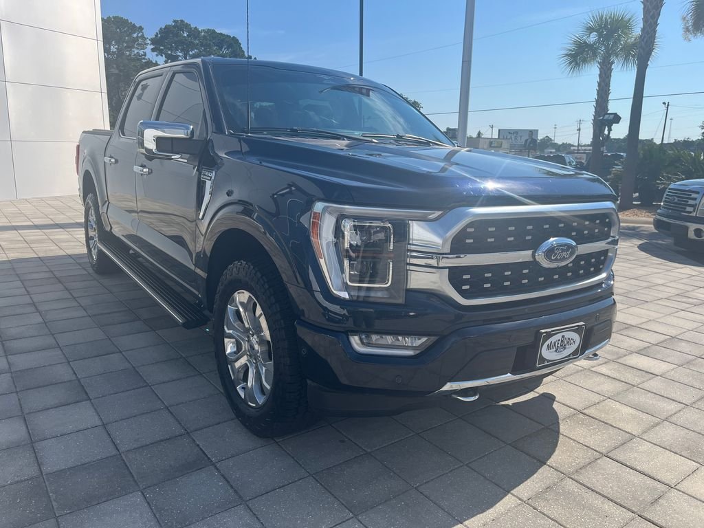 Used 2023 Blue Metallic Ford Platinum image 8