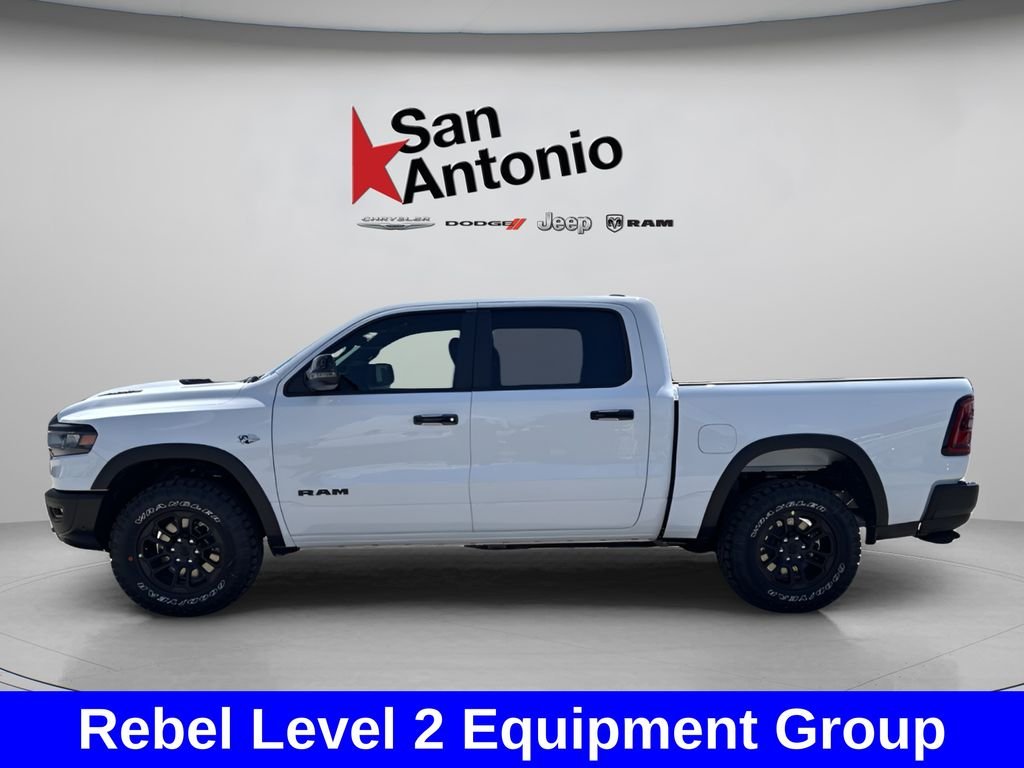 New 2026 Bright White Clear-Coat Exterior Paint RAM Rebel image 5