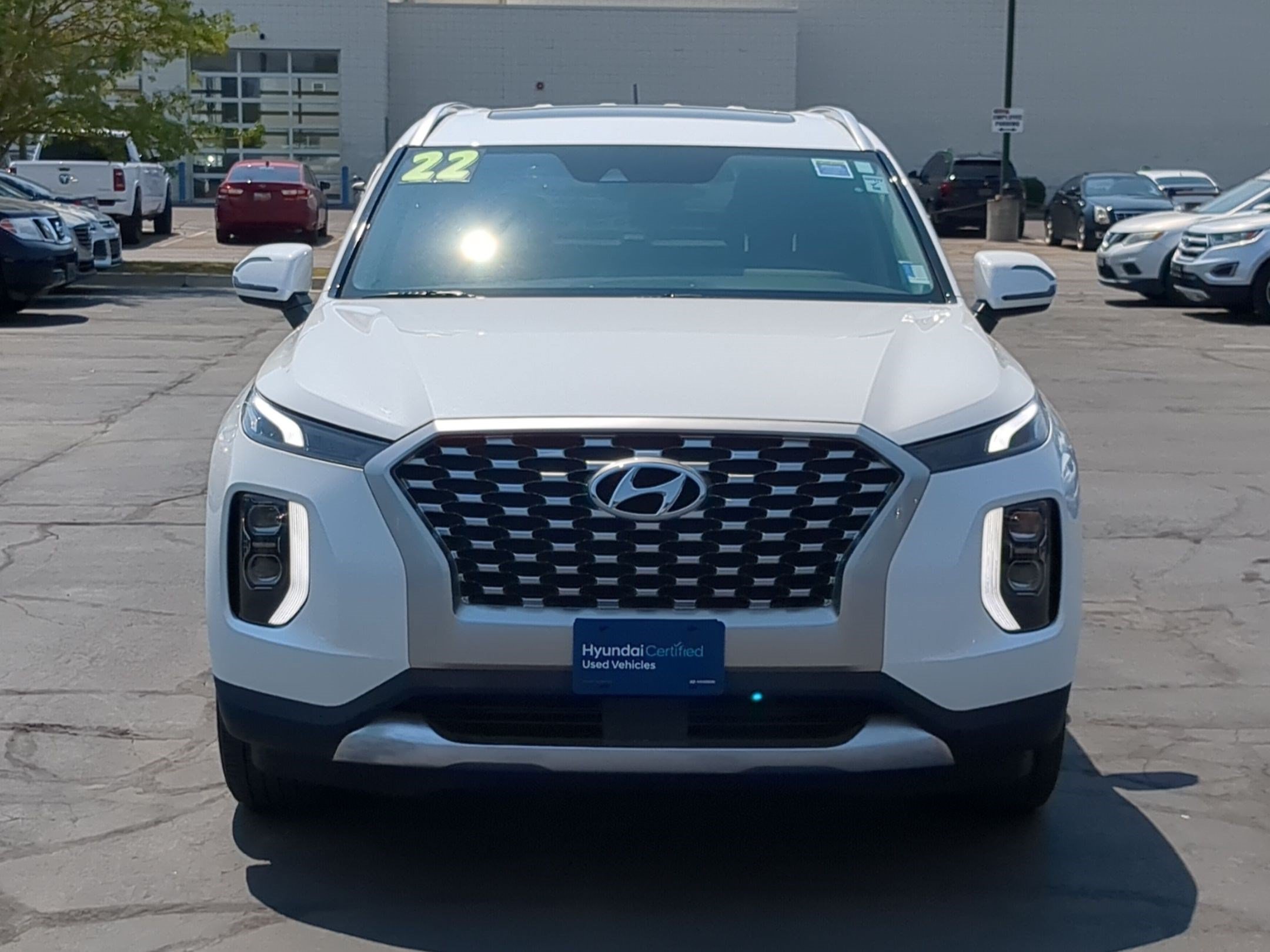 Certified Used 2022 Hyper White Hyundai SEL image 9
