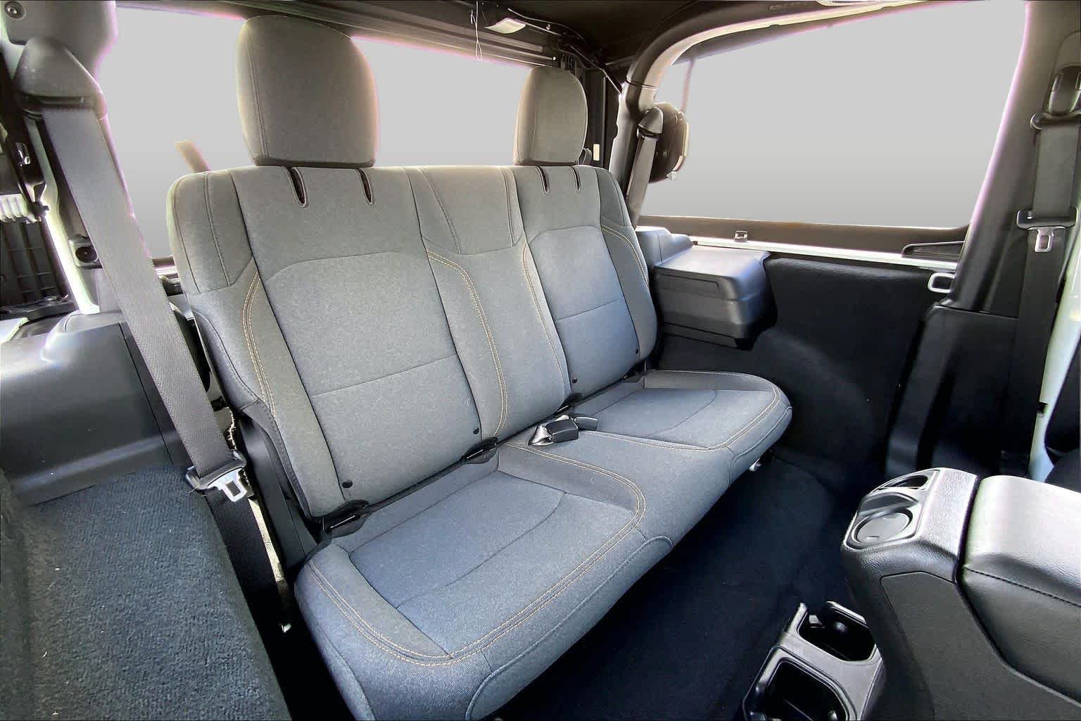 Used 2024 Bright White Clearcoat Jeep Sport image 19
