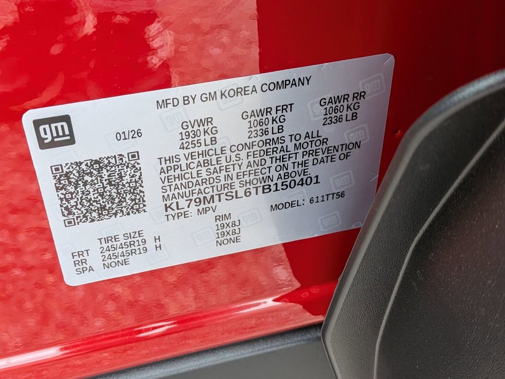 New 2026 Apex Red Chevrolet RS image 29
