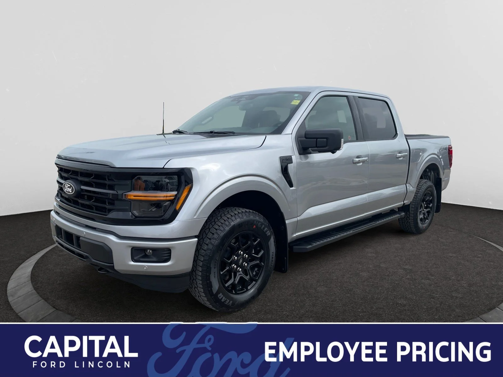 New 2026 Iconic Silver Metallic Ford XLT image 1