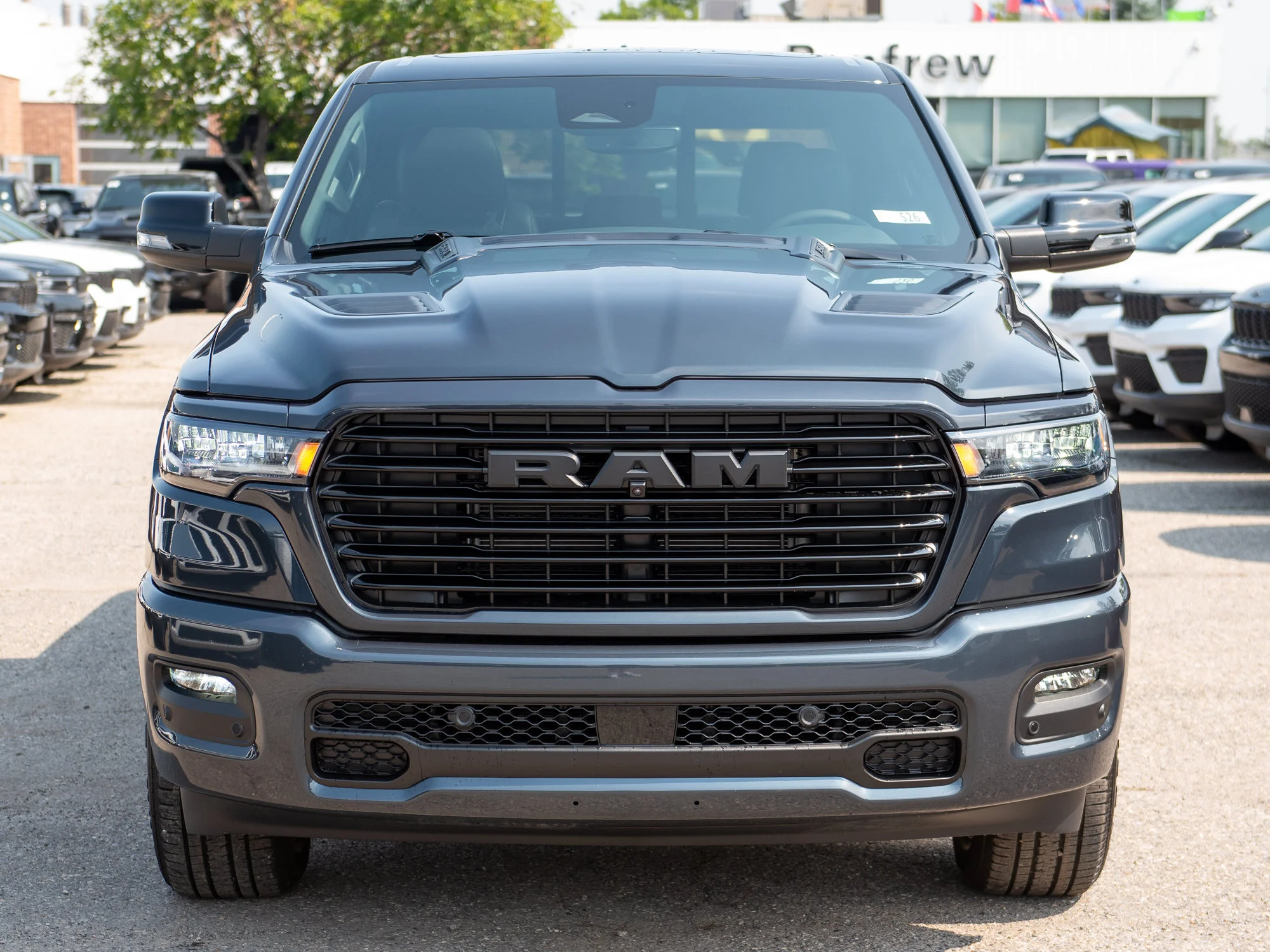 New 2026 Blue RAM Sport* Crew Cab 4x4, Panoramic Sunroof, Heated Seats, Alpine Audio image 10