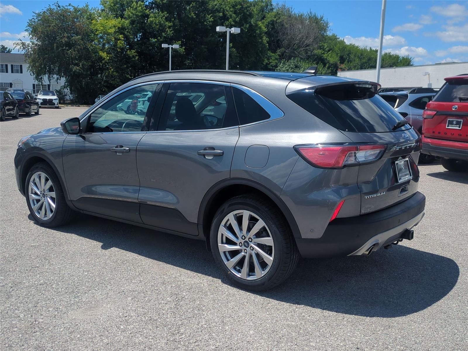 Used 2022 Carbonized Gray Metallic Ford Titanium image 3