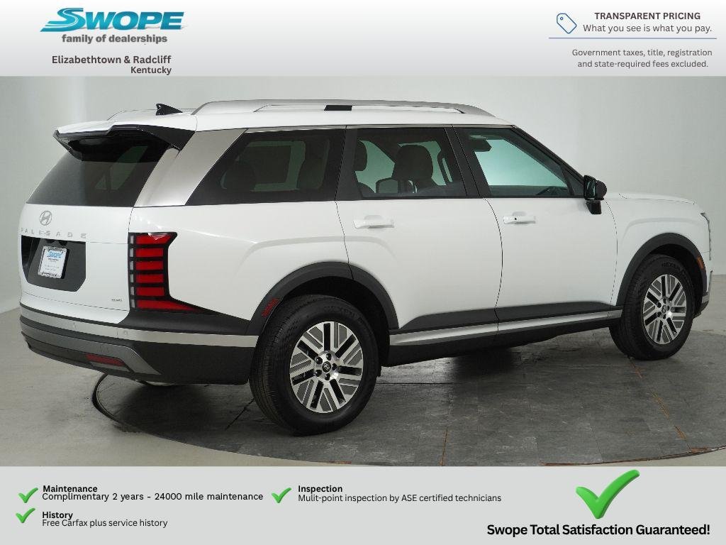 New 2026 Creamy White Pearl Hyundai SEL 7P image 3