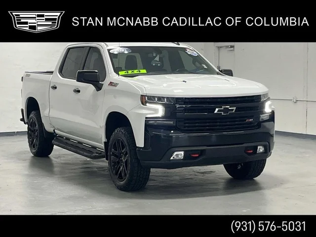Certified Pre-Owned 2021 Chevrolet Silverado 1500 LT Trail Boss Four Wheel Drive Crew Cab