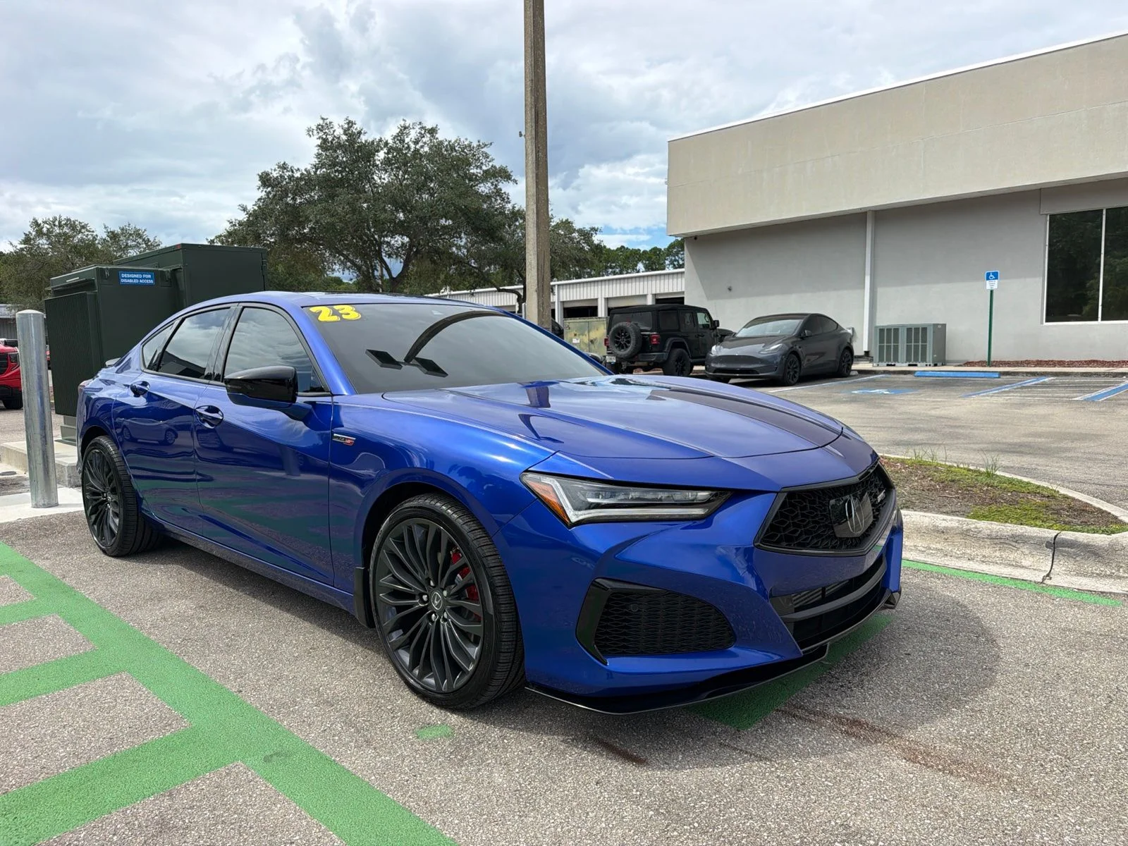 Used 2023 Blue Acura Type S image 1
